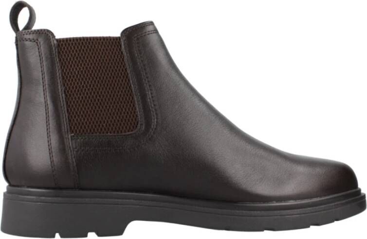 Geox Spherica Chelsea Boots Brown Heren