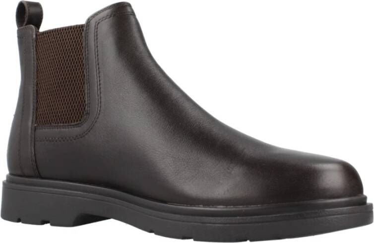 Geox Spherica Chelsea Boots Brown Heren