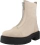 Geox Spherica Enkellaarzen Beige Dames - Thumbnail 2