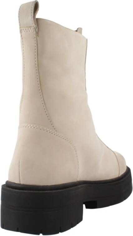 Geox Spherica Enkellaarzen Beige Dames