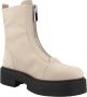 Geox Spherica Enkellaarzen Beige Dames - Thumbnail 5