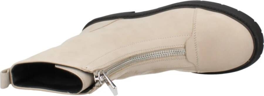 Geox Spherica Enkellaarzen Beige Dames