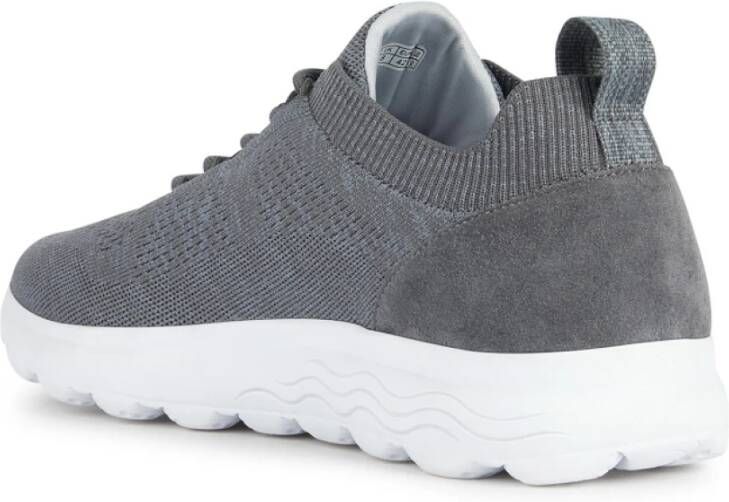 Geox Spherica Heren Sneakers Gray Heren