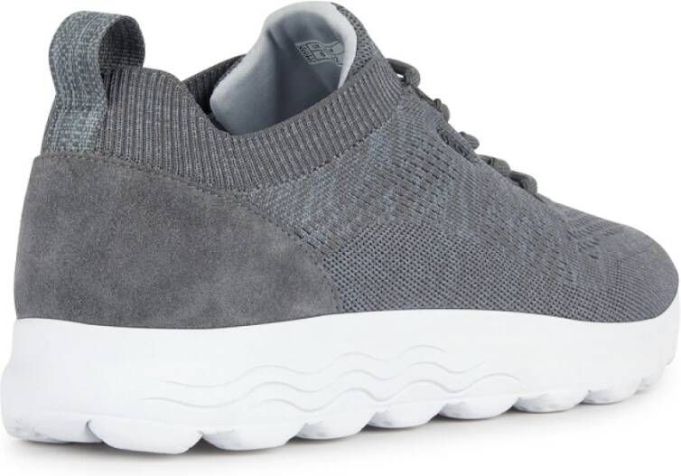 Geox Spherica Heren Sneakers Gray Heren