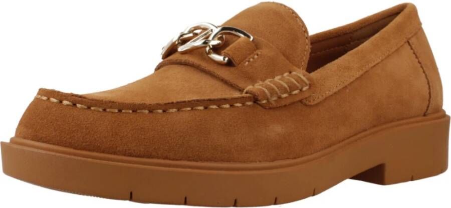 Geox Spherica Loafers Brown Dames