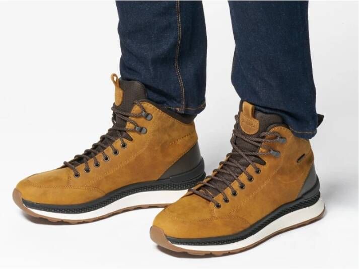 Geox Spherica Schoenen Brown Heren