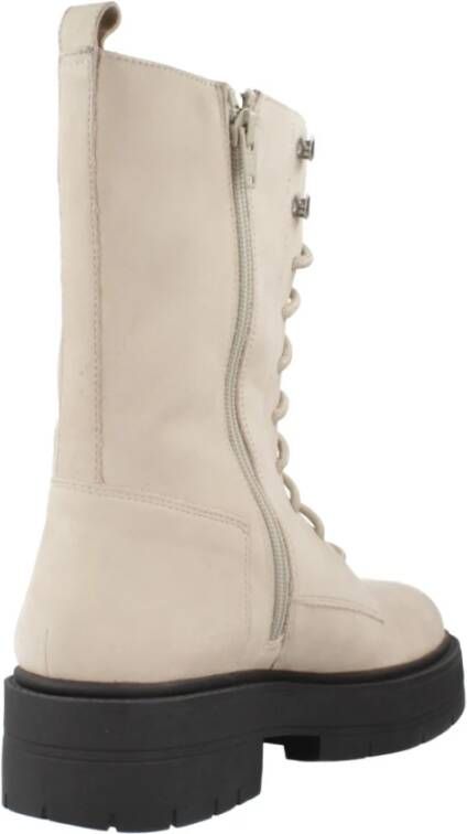 Geox Spherica Veterschoenen Beige Dames