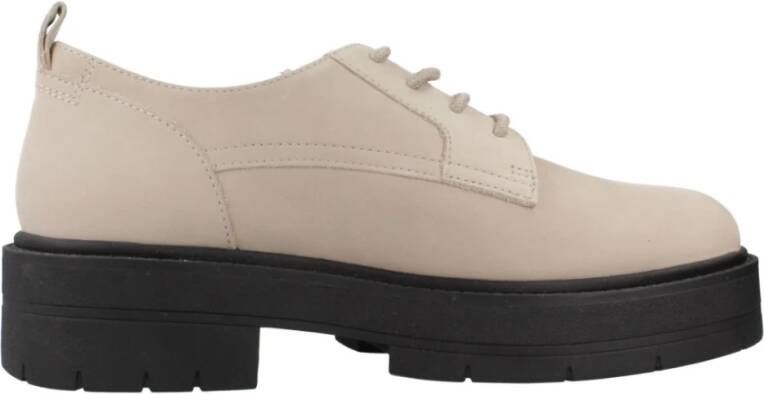 Geox Spherica Veterschoenen Beige Dames