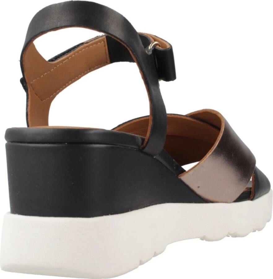 Geox Spherica Wedges Black Dames