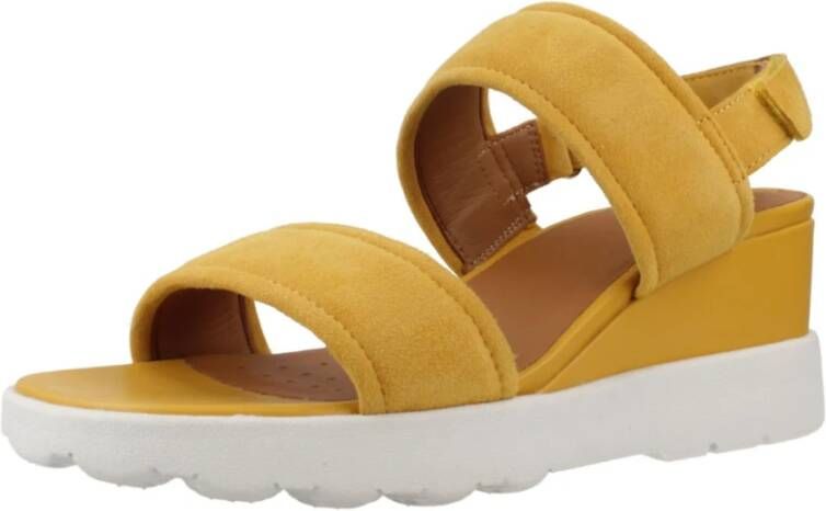 Geox Spherica Wedges Yellow Dames