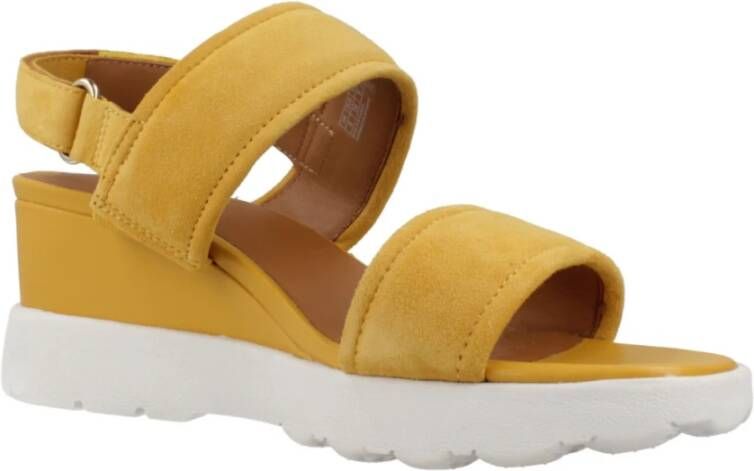 Geox Spherica Wedges Yellow Dames