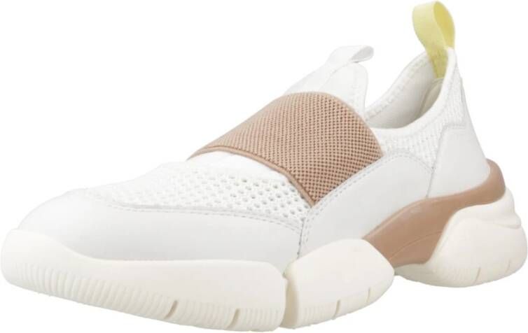 Geox Sportschoenen met Adacter W-stijl White Dames