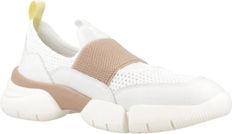 Geox Sportschoenen met Adacter W-stijl White Dames