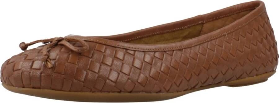 Geox Stijlvolle Ballerinas Palmaria Collectie Brown Dames