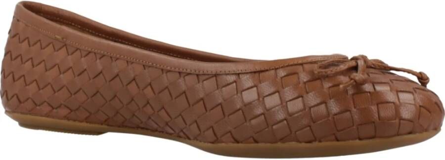 Geox Stijlvolle Ballerinas Palmaria Collectie Brown Dames