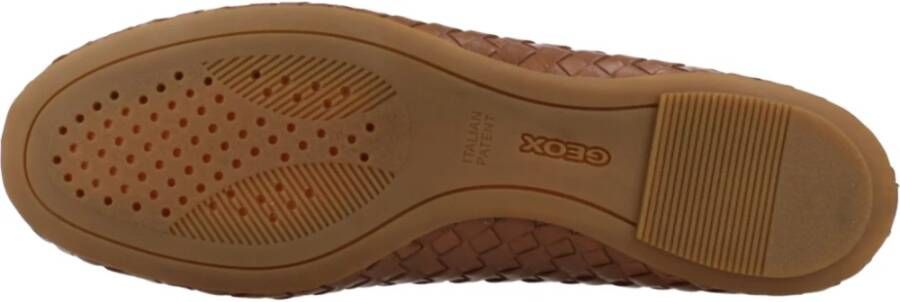 Geox Stijlvolle Ballerinas Palmaria Collectie Brown Dames