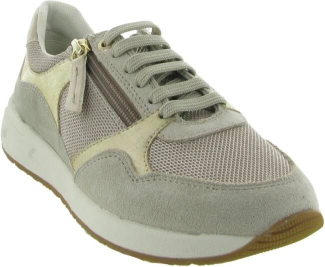 Geox Stijlvolle Blomiee Schoenen Beige Dames