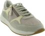 Geox Beige Casual Textiel Sneakers met 4cm Rubberen Zool Beige Dames - Thumbnail 5