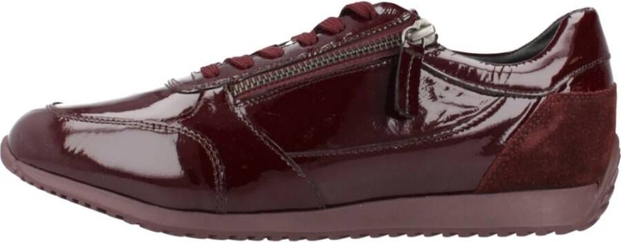 Geox Stijlvolle Calithe Sneakers Red Dames