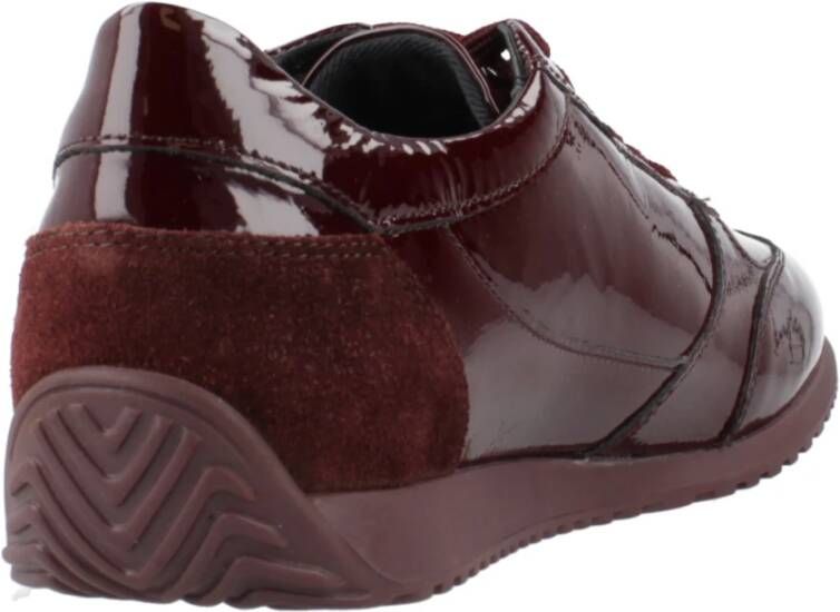 Geox Stijlvolle Calithe Sneakers Red Dames