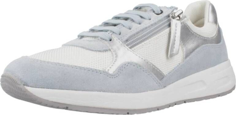 Geox Stijlvolle Casual Sneakers voor Vrouwen Blue Dames