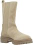 Geox Stijlvolle Chelsea Boots in Iridea-afwerking Beige Dames - Thumbnail 5