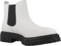 Geox Stijlvolle Chelsea Boots in Iridea-afwerking White Dames - Thumbnail 6