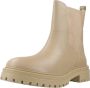 Geox Stijlvolle Chelsea Boots met Iridea-detail Beige Dames - Thumbnail 4