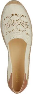 Geox Stijlvolle Espadrilles voor Zomeroutfits Beige Dames