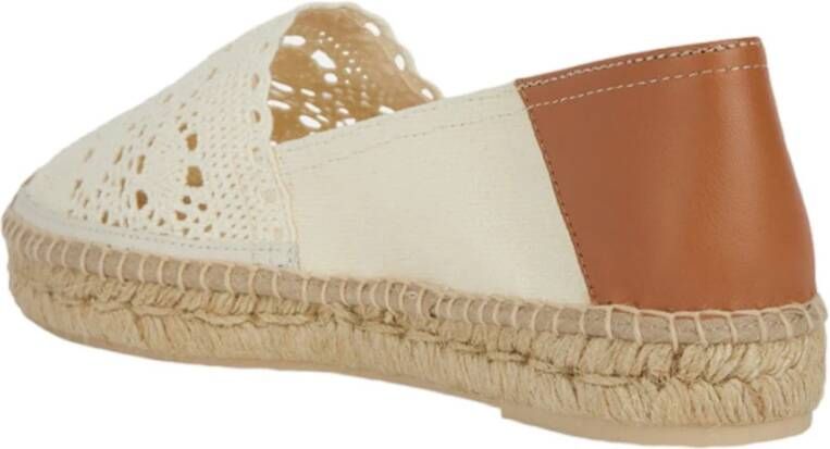 Geox Stijlvolle Espadrilles voor Zomeroutfits Beige Dames