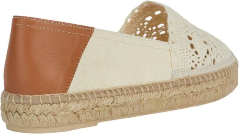 Geox Stijlvolle Espadrilles voor Zomeroutfits Beige Dames