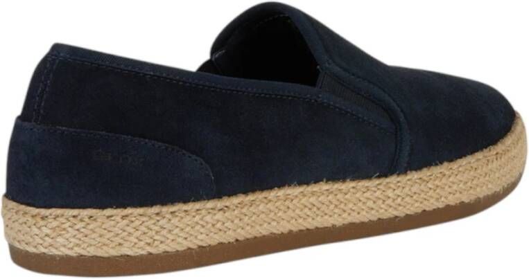 Geox Stijlvolle Espadrilles voor Zomeroutfits Blue Heren