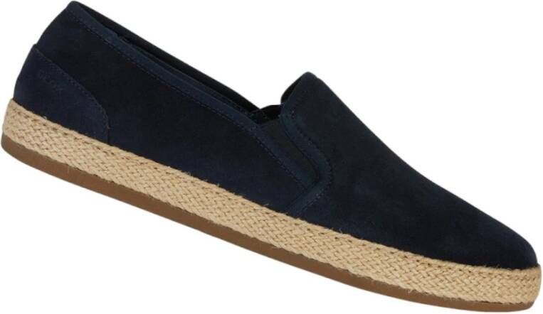 Geox Stijlvolle Espadrilles voor Zomeroutfits Blue Heren