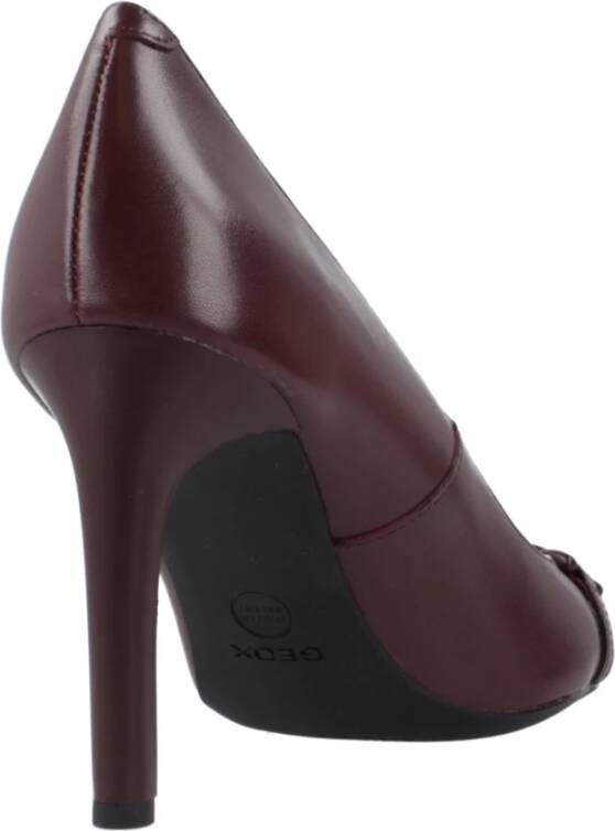 Geox Stijlvolle Faviola Pumps Red Dames