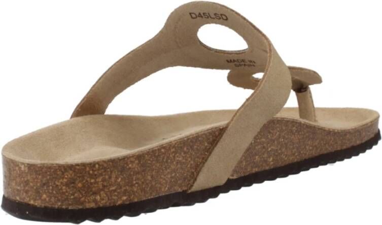 Geox Stijlvolle Flip Flops voor de Zomer Brown Dames