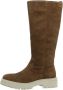 Geox Stijlvolle High Boots in Iridea Design Brown Dames - Thumbnail 3