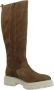 Geox Stijlvolle High Boots in Iridea Design Brown Dames - Thumbnail 7