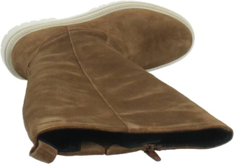 Geox Stijlvolle High Boots in Iridea Design Brown Dames