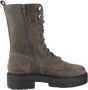 Geox Stijlvolle Lace-up Laarzen Gray Dames - Thumbnail 6