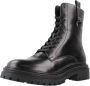 Geox Stijlvolle Lace-up Laarzen in Iridea Black Dames - Thumbnail 3