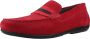 Geox Stijlvolle Loafers Ascanio Model Red Heren - Thumbnail 3