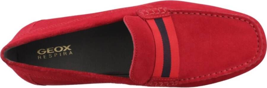 Geox Stijlvolle Loafers Ascanio Model Red Heren