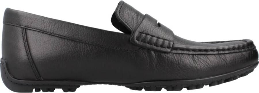 Geox Stijlvolle Loafers met Gripzool Black Heren