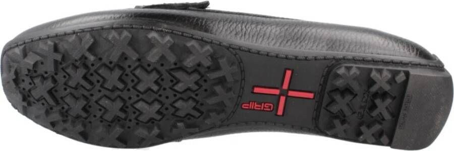 Geox Stijlvolle Loafers met Kosmopolis Grip Black Dames