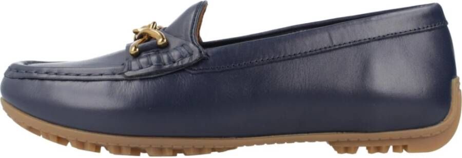 Geox Stijlvolle Loafers met Kosmopolis + Grip Blue Dames