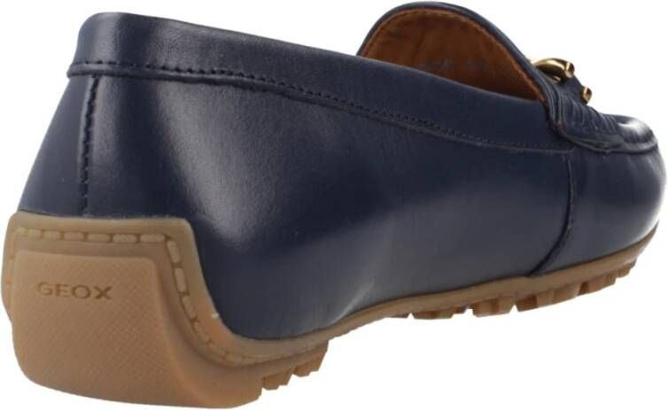 Geox Stijlvolle Loafers met Kosmopolis + Grip Blue Dames