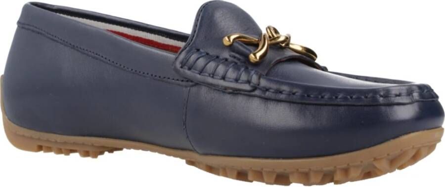 Geox Stijlvolle Loafers met Kosmopolis + Grip Blue Dames