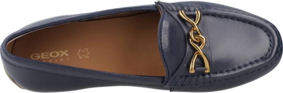 Geox Stijlvolle Loafers met Kosmopolis + Grip Blue Dames