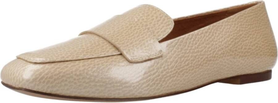 Geox Stijlvolle Loafers met Marsilea Detail Beige Dames