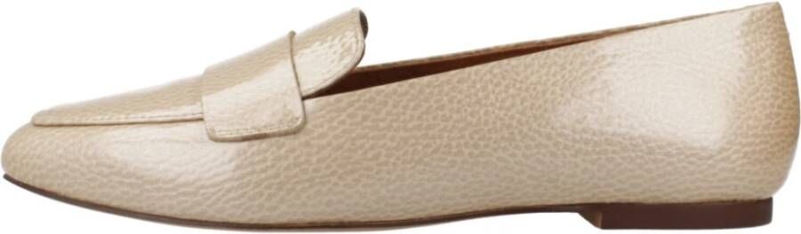 Geox Stijlvolle Loafers met Marsilea Detail Beige Dames